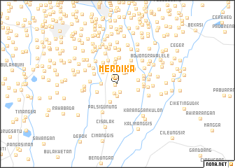 map of Merdika