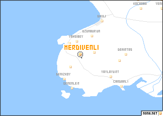 map of Merdivenli