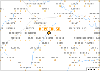 map of Merechuso