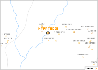 map of Merecural