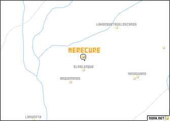 map of Merecure