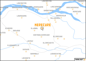 map of Merecure