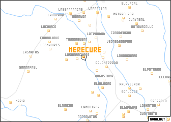 map of Merecure