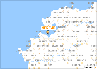 map of Merejo