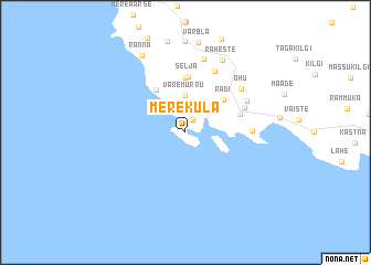 map of Mereküla