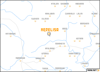 map of Merelisa