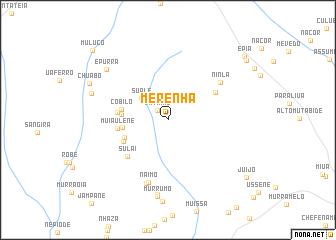 map of Merenha