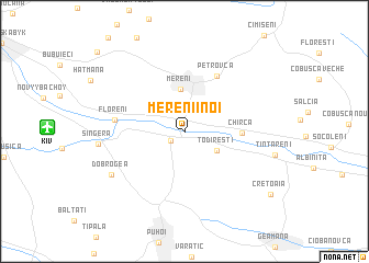 map of Merenii Noi