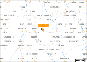 map of Mereni