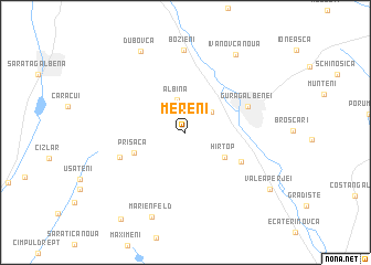 map of Mereni