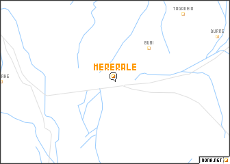 map of Mererale