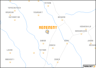 map of Merereny