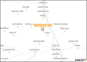 map of Meresichic