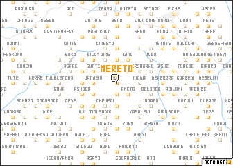 map of Mereto