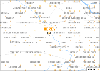 map of Merey