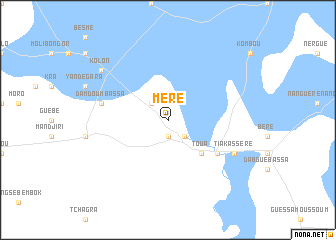 map of Méré