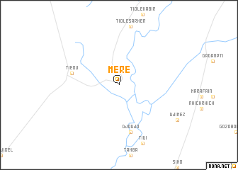 map of Méré
