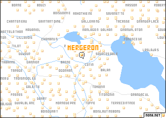 map of Mergeron