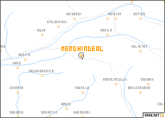 map of Merghindeal