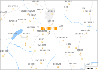 map of Merhano