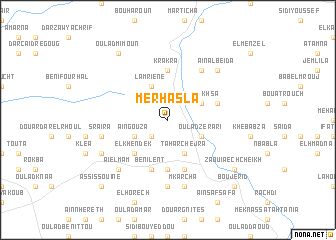 map of Merhasla