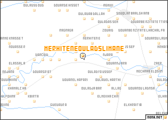 map of Merhitene Oulad Slimane