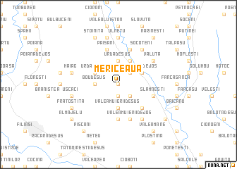 map of Mericeaua