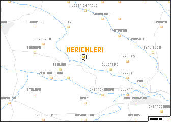 map of Merichleri