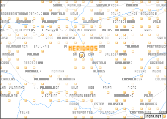 map of Meridãos