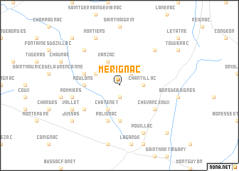 map of Mérignac
