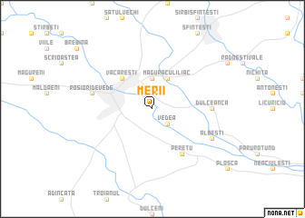 map of Merii