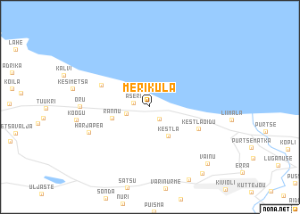 map of Meriküla