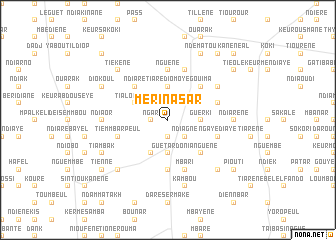 map of Mérina Sar