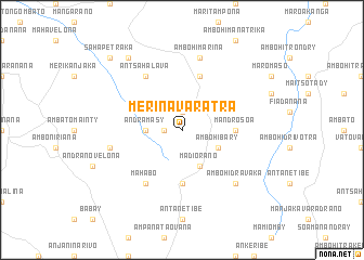 map of Merinavaratra