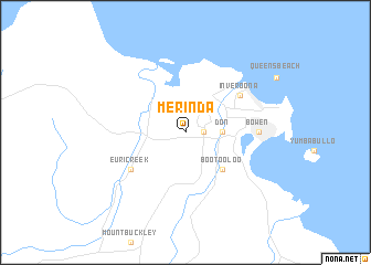 map of Merinda