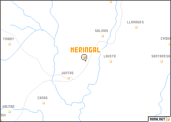 map of Meringal