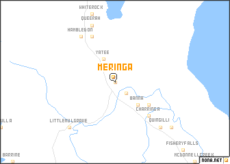 map of Meringa