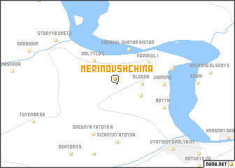 map of Merinovshchina