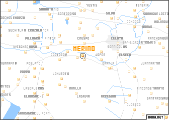 map of Merino