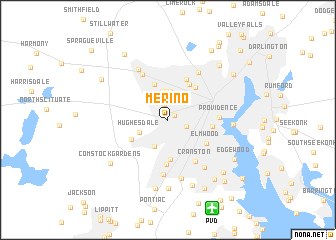 map of Merino