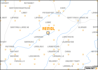 map of Mériol