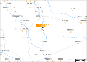 map of Merişani