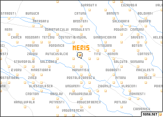 map of Meriş