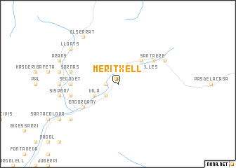 map of Meritxell