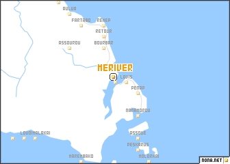 map of Mériver