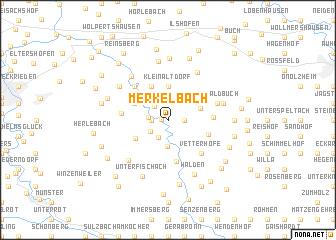 map of Merkelbach