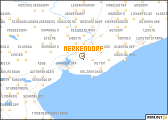 map of Merkendorf