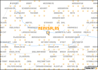 map of Merksplas