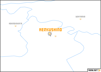 map of Merkushino