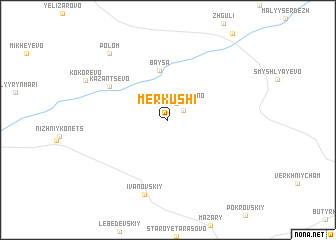 map of Merkushi